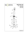 NEPTUNO * MINI EMPOTRABLE BASC. 3W 4000K BLANCO